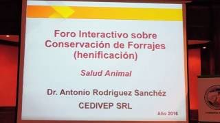 Conservación de forrajes HenificaciónDr Antonio Rodríguez Sánchez [upl. by Narahs]