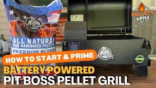 How to Start and Prime a Pellet Smoker [upl. by Eboh253]