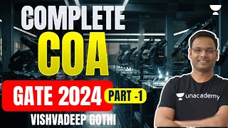 Complete COA for GATE 2024  Part  1  Vishvadeep Gothi [upl. by Arehsat658]