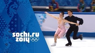 Tessa Virtue amp Scott Moir  Full Silver Medal Free Dance Performance  Sochi 2014 Winter Olympics [upl. by Ahsela858]