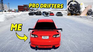 I Challenged 16 Pro Drifters in CarX [upl. by Maccarthy]