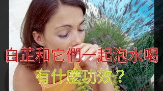 白芷和它們一起泡水喝，有什麼功效？ [upl. by Nivrek]