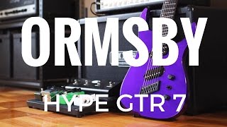 Ormsby Hype GTR 7  Demo w EVH 5150III [upl. by Delphine]