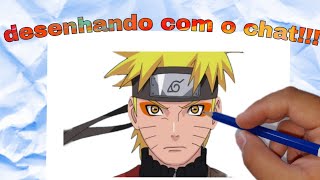 Desenhando o Naruto sennin com o chat [upl. by Oster]