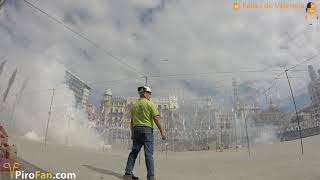 Pirotecnia Martí  Mascletà 8 de Marzo Fallas 2019 Valencia [upl. by Irakab]