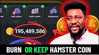 HAMSTER KOMBAT Coins VS Profit Per Hour  Burn Or Keep Coin [upl. by Ansev104]