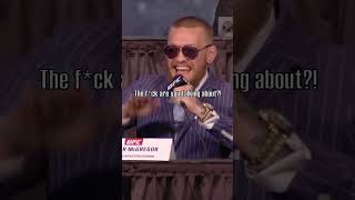 Conor McGregor Fan Trolls Eddie Alvarez at Press Conference [upl. by Ervin]