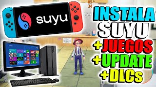 ✅ SUYU y YUZU EL Mejor Emulador de Switch para PC de GAMA BAJA 2024  GUIA COMPLETA [upl. by Bekha1]