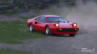 Gran Turismo 7  Drift Trail in a Ferrari 308 GTB [upl. by Lawlor438]