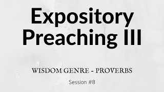 What is the Wisdom Genre Proverbs [upl. by Dragde]