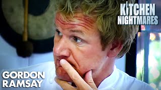 Hideous Restaurant Suffers From Owners Quirkiness  Kitchen Nightmares UK  Gordon Ramsay [upl. by Alel131]