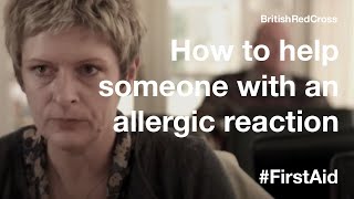 Helping someone who has had a severe allergic reaction FirstAid PowerOfKindness [upl. by Pazia]