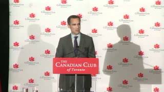 20120501 Canadian of the Year Award  Mark Carney [upl. by Anivlek]