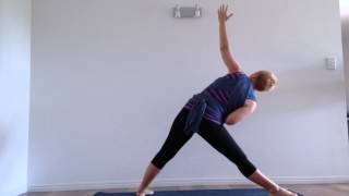 Yoga for Mums  babywearing yoga 2 [upl. by Yks]