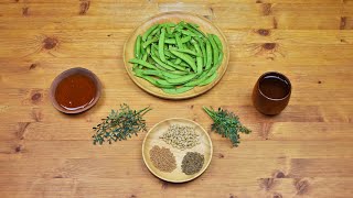 Ancient Roman Wild Peas with Mustard [upl. by Hadria]