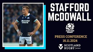 Stafford McDowall on emotional Scotland anthem and Tom Jordans incredible journey [upl. by Enigroeg913]