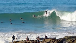 SURFING BIG AND CLEAN ANCHOR POINT MOROCCO [upl. by Blanchard933]