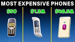 Most Expensive PHONE Comparison 3D Latest version [upl. by Ingalls]