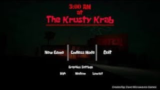 THE HASH SLINGING SLASHER HAS INFILRATED THE KRUSTY KRAB  300 AM at the Krusty Krab [upl. by Aramoiz]