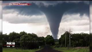 Valley storm chaser captures tornado on camera [upl. by Iolenta]