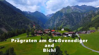 Prägraten am Großvenediger and Bichl from a drone [upl. by Gitlow]