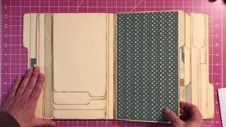 Travelers File Folder Album  March Madness Project 2020 [upl. by Vitoria]