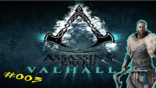 ASSASSINS CREED VALHALLA 003  Alle Mann ins Boot es geht zurück nach Fornberg [upl. by Hewet308]