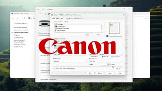 How To EnableDisable Print Preview In Canon Printer Guide [upl. by Gerson]