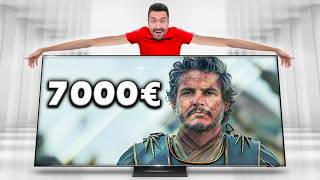 Jai reçu ma nouvelle TV 8K Géante à 7 000€ [upl. by Dusa651]