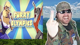 What The Hell Is Animalympics Furry Olympics Saberspark  Reaction BBT [upl. by Eneleh628]