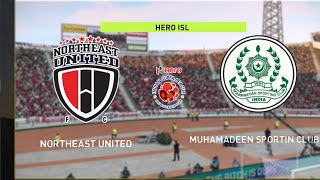 ISL LIVE North East United vs Mohammedan FC  Hero Indian Super League Match isl2024 mscneu [upl. by Yslek845]