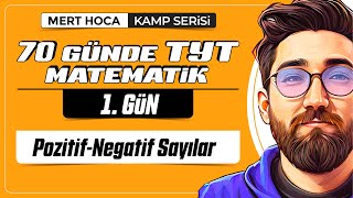 70 Günde TYT Matematik Kampı  1Gün  2Video  PozitifNegatif Sayılar  2024  merthoca [upl. by Neyu]