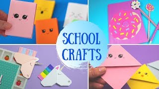 DIY School Crafts  Back to School Craft for Kids [upl. by Annoled832]