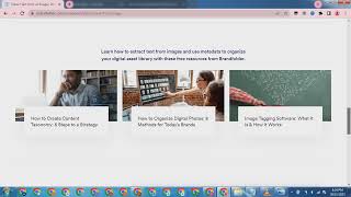 Website Konversi Gambar ke Text  brandfolder [upl. by Lekkim577]
