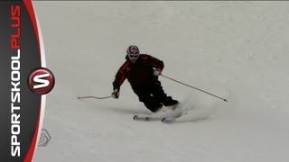 Advanced Ski Turns with Olympic Skier Bode Miller [upl. by Aihsemek214]