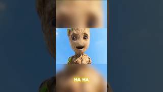 I AM GROOT 😊 SmallGroot 😅so funny trendingshortsvideoviral [upl. by Irec]