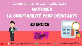 Exercice Comptabilité Générale 1 [upl. by Rebmat]