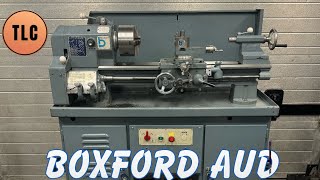 Boxford AUD Power Feed Lathe Svarv Tokarka Tornio Drehmaschine Drehbank [upl. by Ellenig]