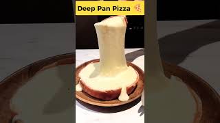 Deep Dish Pizza Who wants a bite pizza cheese cravings foodie cheesypizza yummy tasty [upl. by Flower]