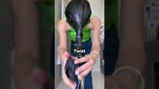 Stop using conditioner the old way Try this instead HairHacks HealthyHair hairgoals shinyhair [upl. by Aydan]