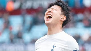 SPURS CELEBRATE HeungMin Son Celebrates Tottenhams Third Goal 손흥민 또 득점 Aston Villa v Spurs [upl. by Ahselaf]