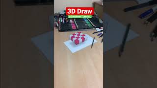 3D Zeichnen lernen für Anfänger Drawing for beginners [upl. by Adnohsat]