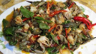 Fresh Crabs With Spicy Chili Sauce ភ្លាក្ដាមទឹកកក​  Yummy Seafood Recipes Full Video [upl. by Nos33]