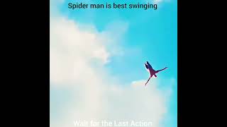 Spider man is best swinging shortvideo shorts marvel spiderman [upl. by Dalila]