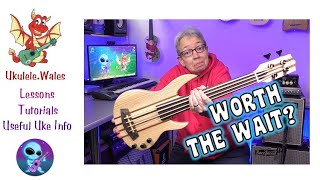 Cheap Amazon Bass Ukulele  Worth The Wait [upl. by Odarnoc656]