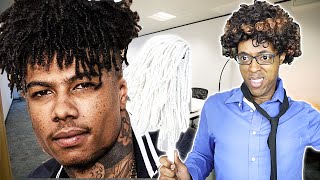 If BLUEFACE Was In A Job Interview [upl. by Oribel]