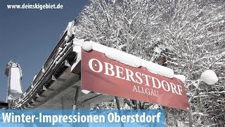 WinterImpressionen Skigebiet Oberstdorf  Visual Vibes [upl. by Nairadas546]