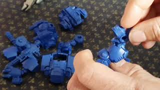 Quick build a Redemptor Dreadnought Warhammer 40000 Conquest [upl. by Ries309]