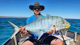 The Best Fishing in EXMOUTH and NINGALOO REEF Western Australia  Saltwater Fishing [upl. by Refenej]