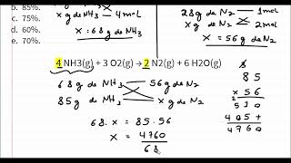 Estequiometria Rendimento [upl. by Swehttam668]